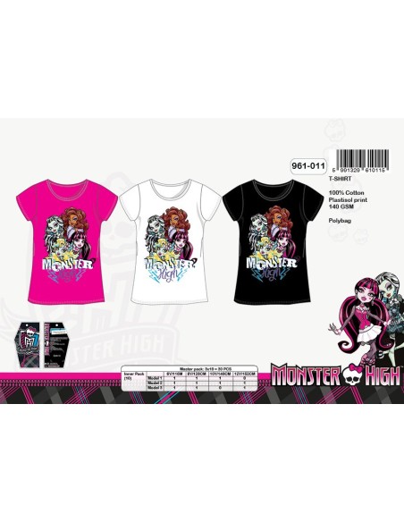 T-shirt Monster Monster High - 961-011 - New discount.com