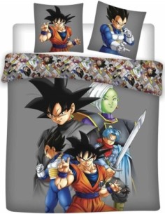 Housse de couette 	Dragon Ball Z En Coton 240 X 220 Cm - New discou... 2