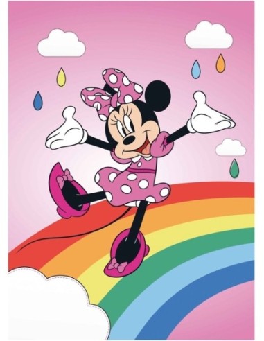 Plaid Polaire Minnie Disney - New discount.com