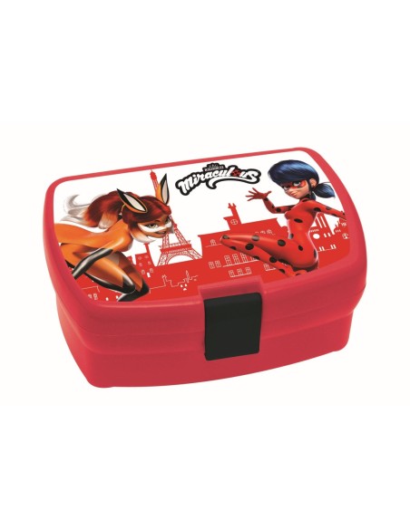 Boîte à goûter Miraculous en Pvc - New discount.com