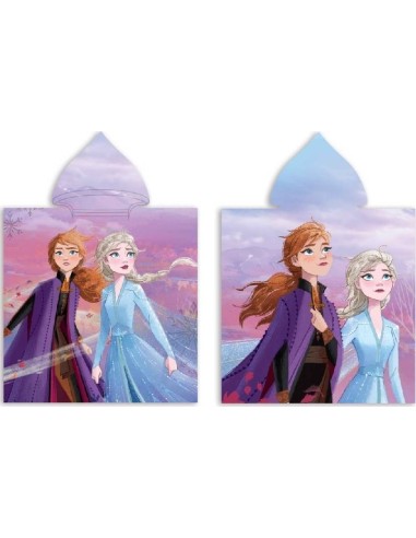 Poncho de bain La Reine des Neiges à capuche - New discount.com