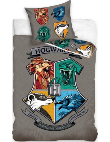 Parure housse de couette Harry Potter En coton - New discount.com