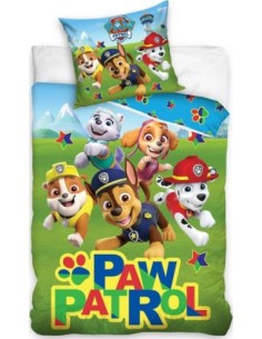 Parure Housse de couette Paw Patrol En Coton - New discount.com 2
