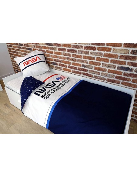 Parure Housse de couette Nasa 2 Personnes - New discount.com