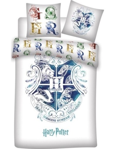 Harry Potter duvet set - 1 duvet cover 140x200 + 1 pillowcase 63x63...
