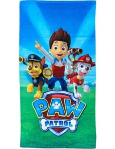 Serviette de plage ou drap de bain Paw Patrol en coton 2