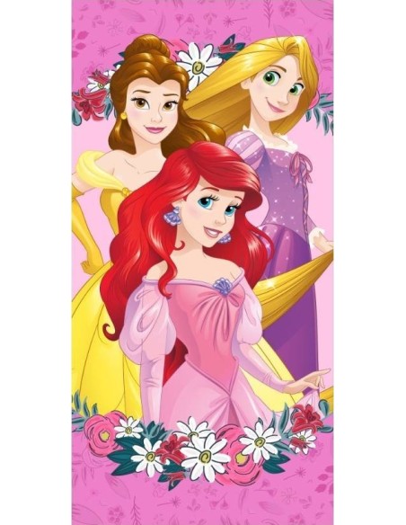 Drap de plage ou drap de bain Princesse Disney en coton - New disco...