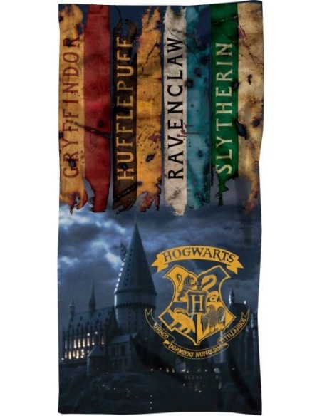 Drap de plage ou Serviette de bain Harry Potter en coton - New disc...