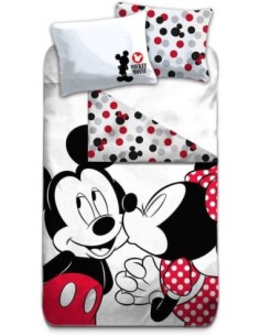 Parure de lit Mickey et Minnie - New discount.com 2