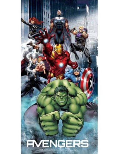 Drap de plage ou Serviette de bain Avengers Marvel - New discount.com