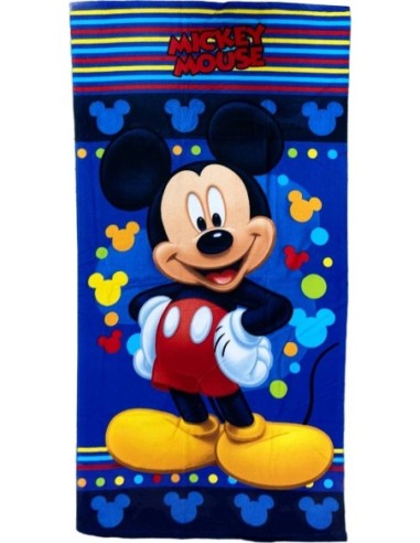 Drap de plage ou drap de bain Mickey Disney