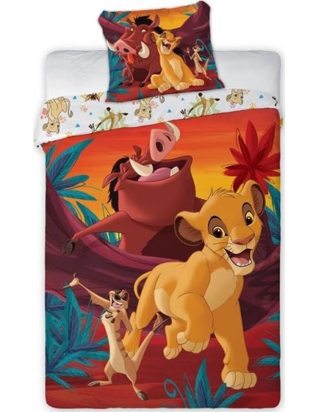 Parure housse de couette Le Roi Lion Disney - New discount.com