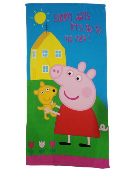 Asciugamano o telo Mare Peppa Pig - New discount.com