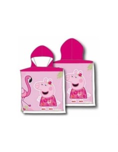 Poncho de bain Peppa Pig à capuche 2