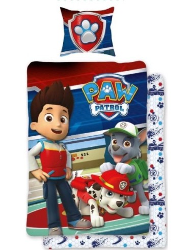 Paw Patrol Bettbezug - 1 Bettbezug en Baumwolle - New discount.com