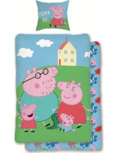 Juego de funda de colcha Peppa Pig -New discount.com 2