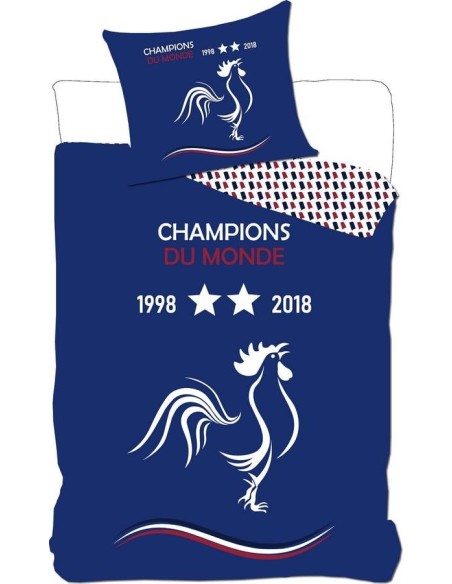 Parure de Lit France avec 2 étoiles en 1998 et 2018 - New discount.com