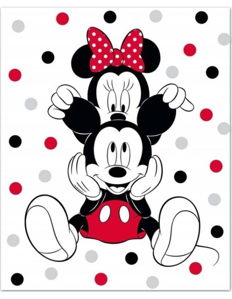 Plaid Polaire Minnie et Mickey Disney - New discount.com