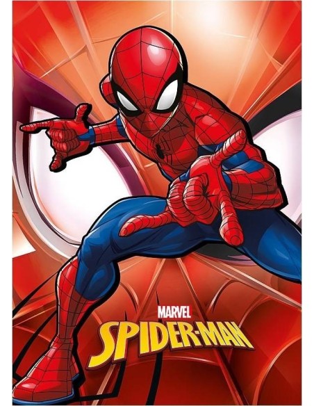 Plaid Polaire Spiderman Marvel - New discount.com