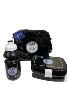Sac isotherme Paris Saint Germain avec boîte à goûter et gourde 2