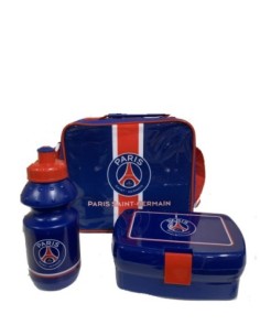 Sac isotherme Paris Saint Germain avec boîte à goûter et gourde 2