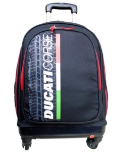 Sac à dos trolley Ducati-  4 roues Qualité supérieure 2