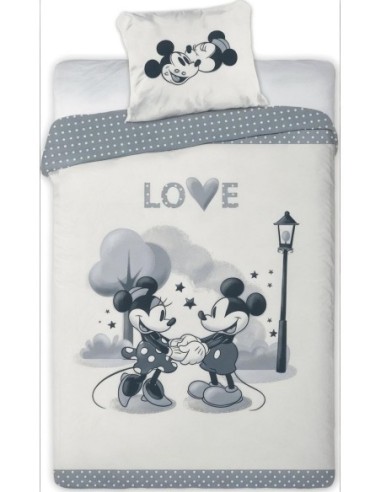 Parure de lit Mickey et Minnie Love - New discount.com