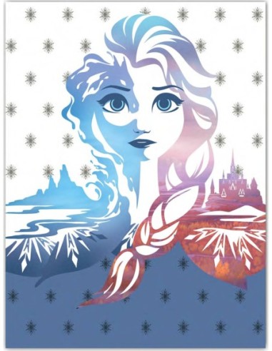 Plaid Polaire Frozen 2 Disney - New discount.com