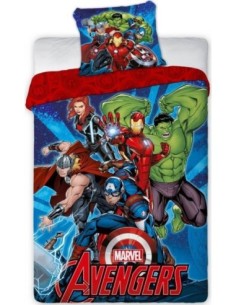 Parure Housse de Couette Avengers + Taies d'Oreiller Avengers - New... 2
