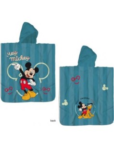 Poncho de bain Mickey Disney à capuche en coton - New discount.com 2