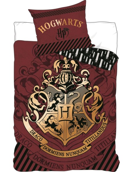 Harry Potter duvet set - 1 duvet cover 140x200 + 1 pillowcase 63x63...
