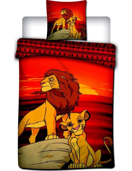 Parure housse de couette Le Roi Lion - New discount.com