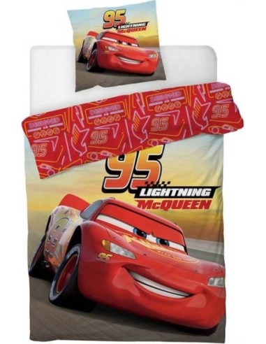 Parure Housse de couette enfant Cars Disney - New discount.com