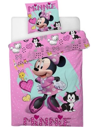 Parure Housse de couette Minnie Mouse Disney - New discount.com