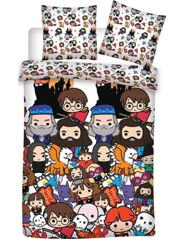 Set copripiumino Harry Potter - 1 copripiumino 140x200 + 1 federa 6...
