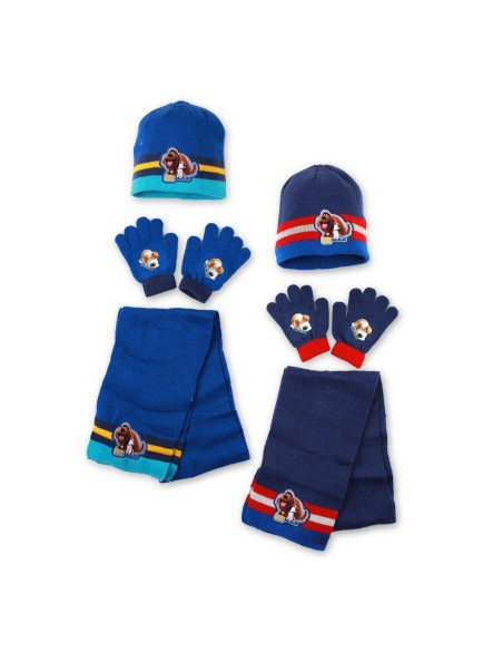 Set 3 pièces Bonnet + écharpe + gants Comme des Bêtes - New discoun...