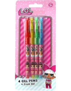 Blister of 4 Lol Surprise Gel pens , New discount.com, Nouveautés c... 2