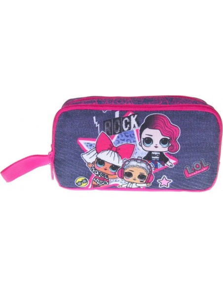Trousse Lol Surprise avec 2 compartiments zippés - New discount.com