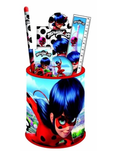 LadyBug Set Papelería 6 Piezas LadyBug -New discount.com