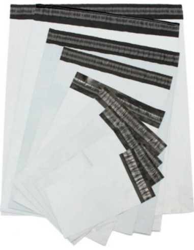 Enveloppe plastique indéchirable inviolable-blanche opaque pochette...