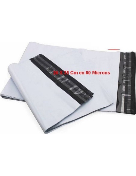 Tamper-resistant plastic envelope-opaque white shipping pouch 26 x ...