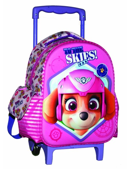 sac à dos trolley Paw Patrol en rose 31 cm - New discount.com