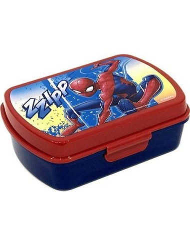 Boîte à goûter Spiderman en Pvc - New discount.com