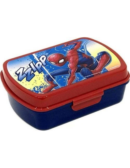 Boîte à goûter Spiderman en Pvc - New discount.com