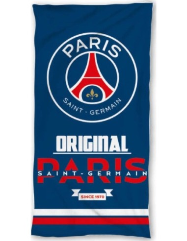 Drap de plage PSG En coton - New discount.com