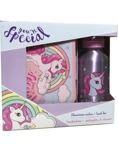 Set canteen 400 ML + Lunch box Unicorn, New discount.com, Nouveauté...