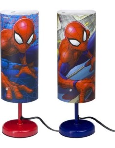 Lampe de Chevet Spider-man 29 cm en forme Cylindre - New discount.com 2