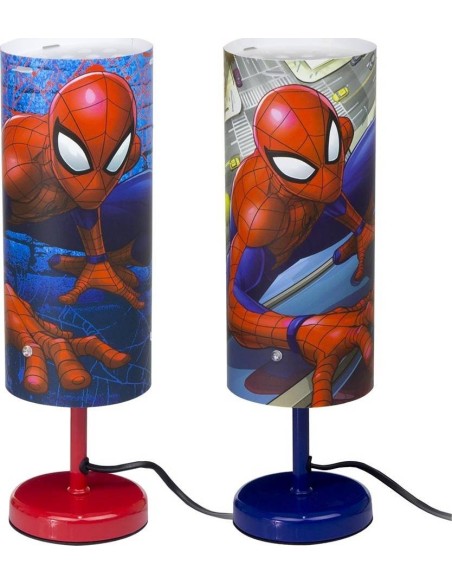 Lampe de Chevet Spider-man 29 cm en forme Cylindre - New discount.com