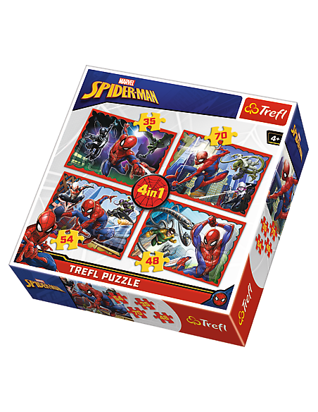 Puzzles Spiderman - 4en1 Puzzles - New discount.com