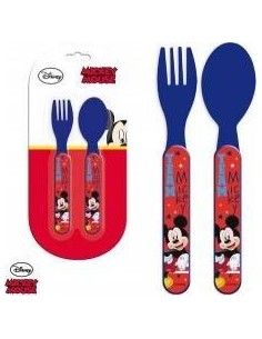 Set de couverts Mickey en plastique - New discount.com 2
